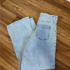 Joe Fresh High Rise Wide Leg Jeans